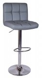 Hoker krzesło barowe Arako szare